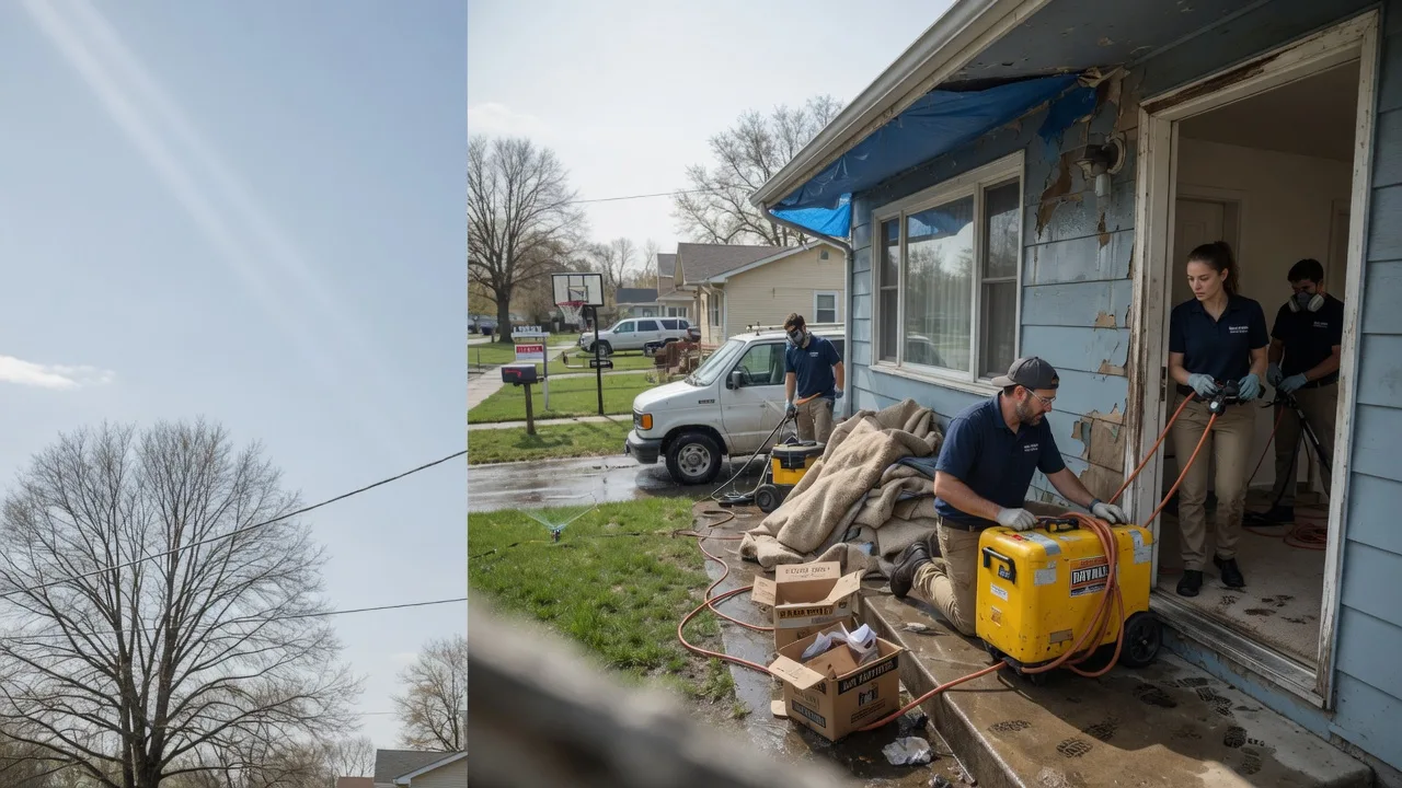 Basement Flood Cleanup in Easton, PA near me